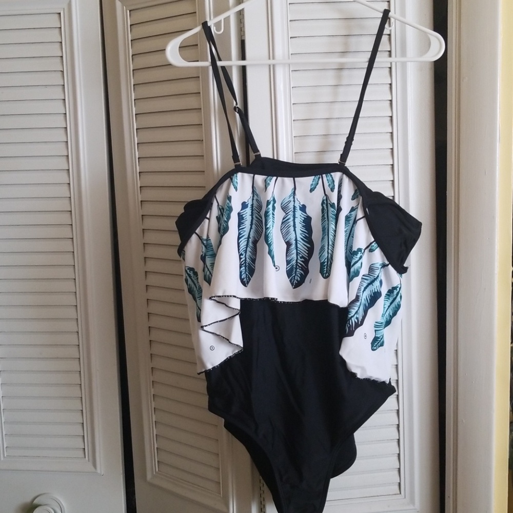 Ruffle One-Piece Bathing Suit